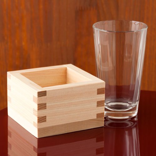 Amazon.co.jp: 店舗様向け日本酒『枡酒』220ml6組セット冷酒グラス